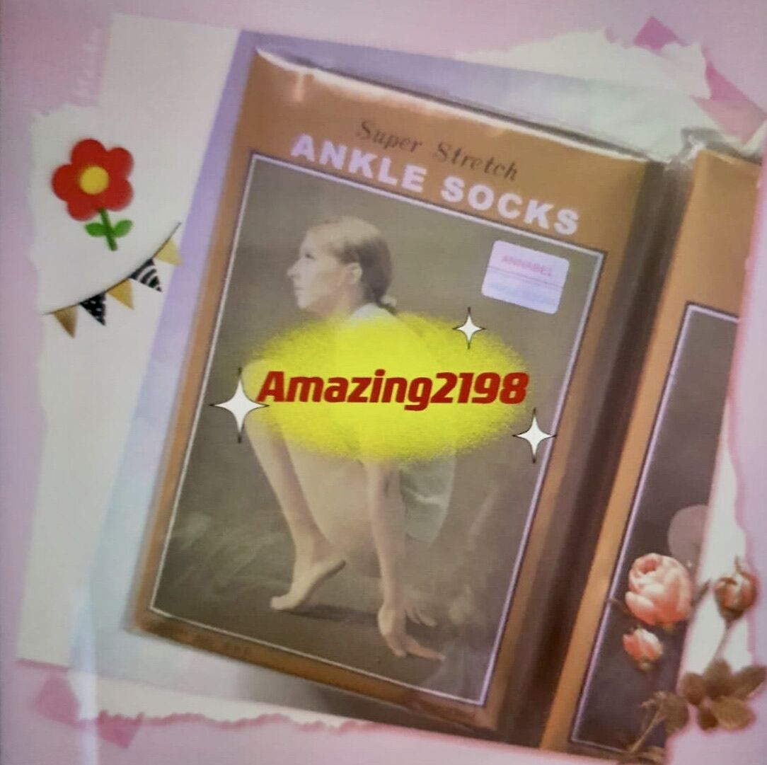 ?Ankle Stockings : 12 & 24 pcs (1 pc at $1.20 - mini. 2 dozs) for Ankle Socks(short) ANNABEL France SUPER STRETCH(FreeSize) ?